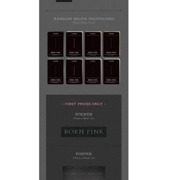 NWT BLACKPINK BORN PINK Black Version B Target Exclusive CD - Picture 4 of 8